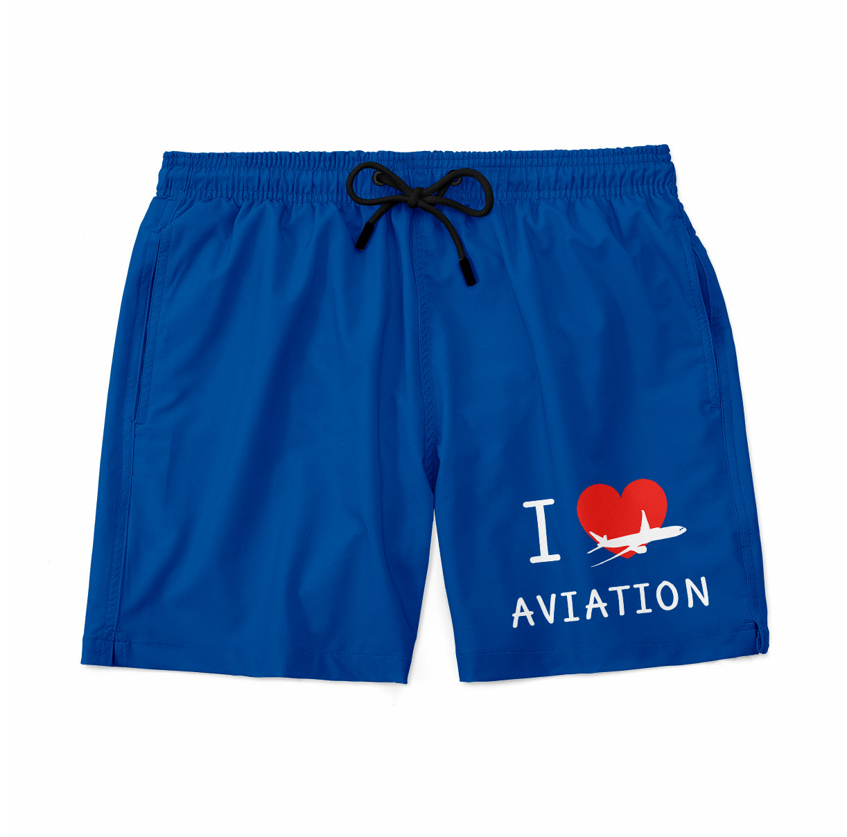 I Love Aviation Designed Swim Trunks & Shorts