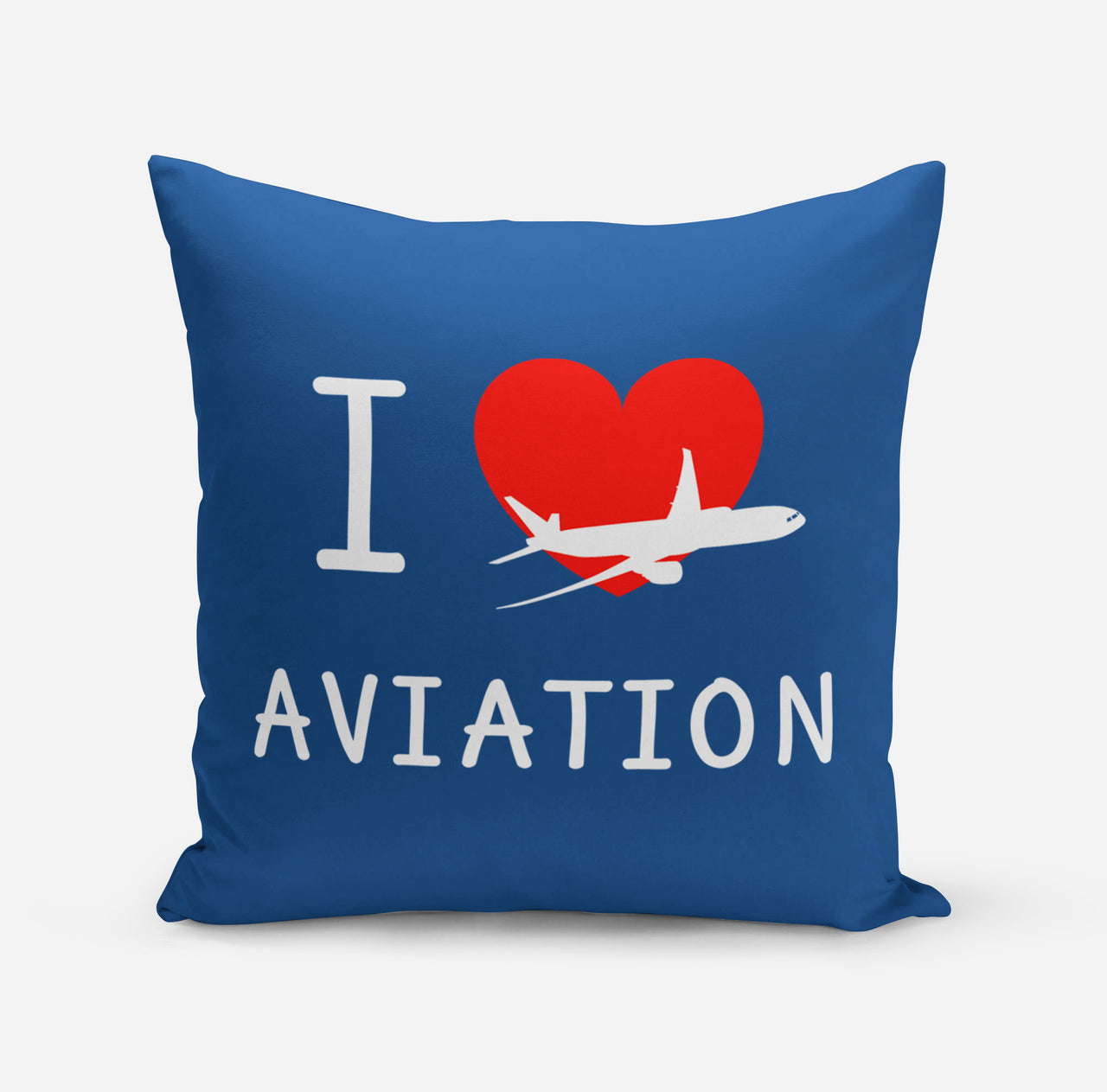 I Love Aviation Designed Pillows