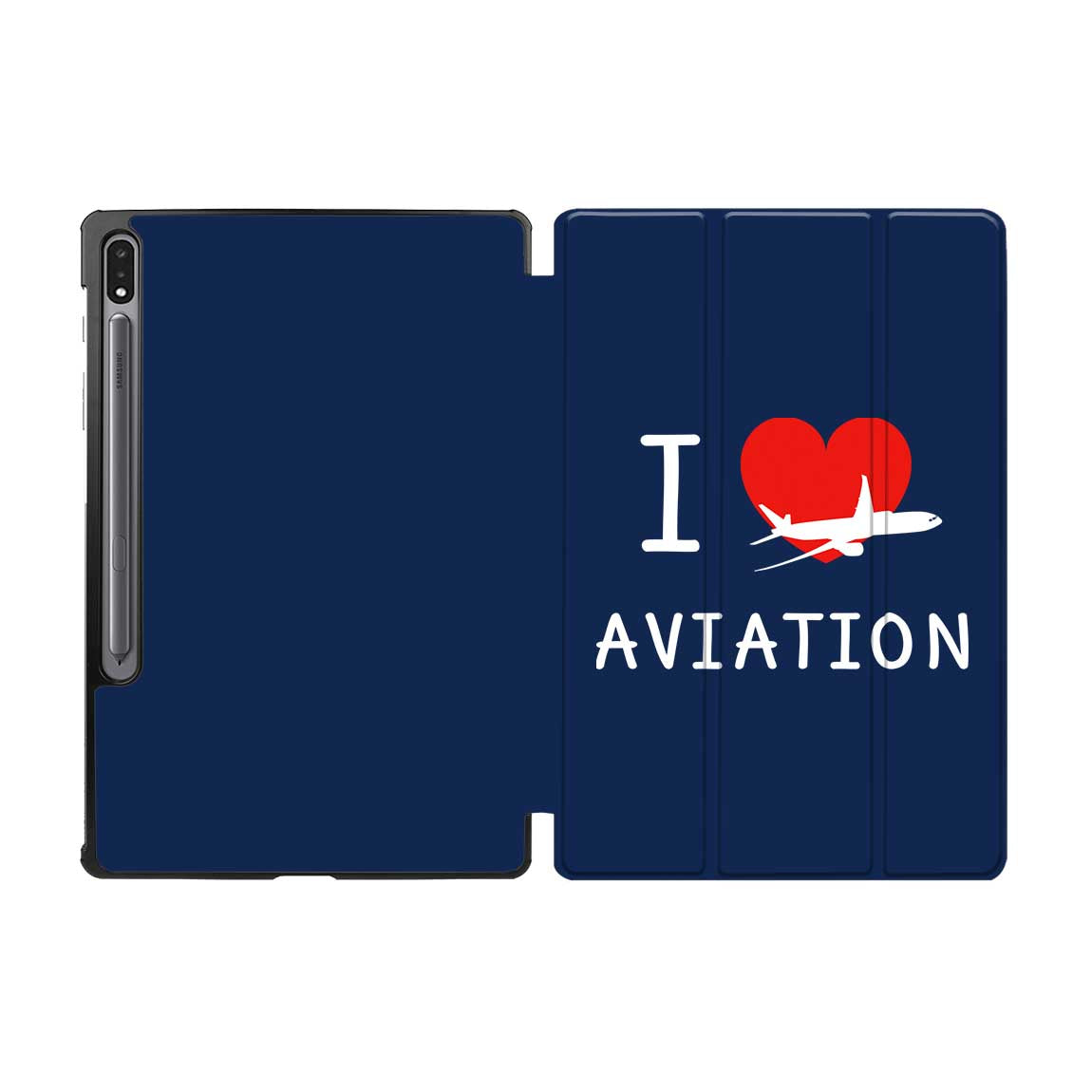 I Love Aviation Designed Samsung Tablet Cases