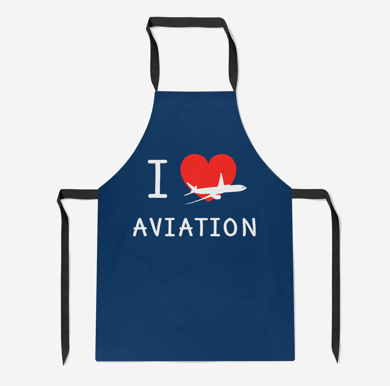 I Love Aviation Designed Kitchen Aprons