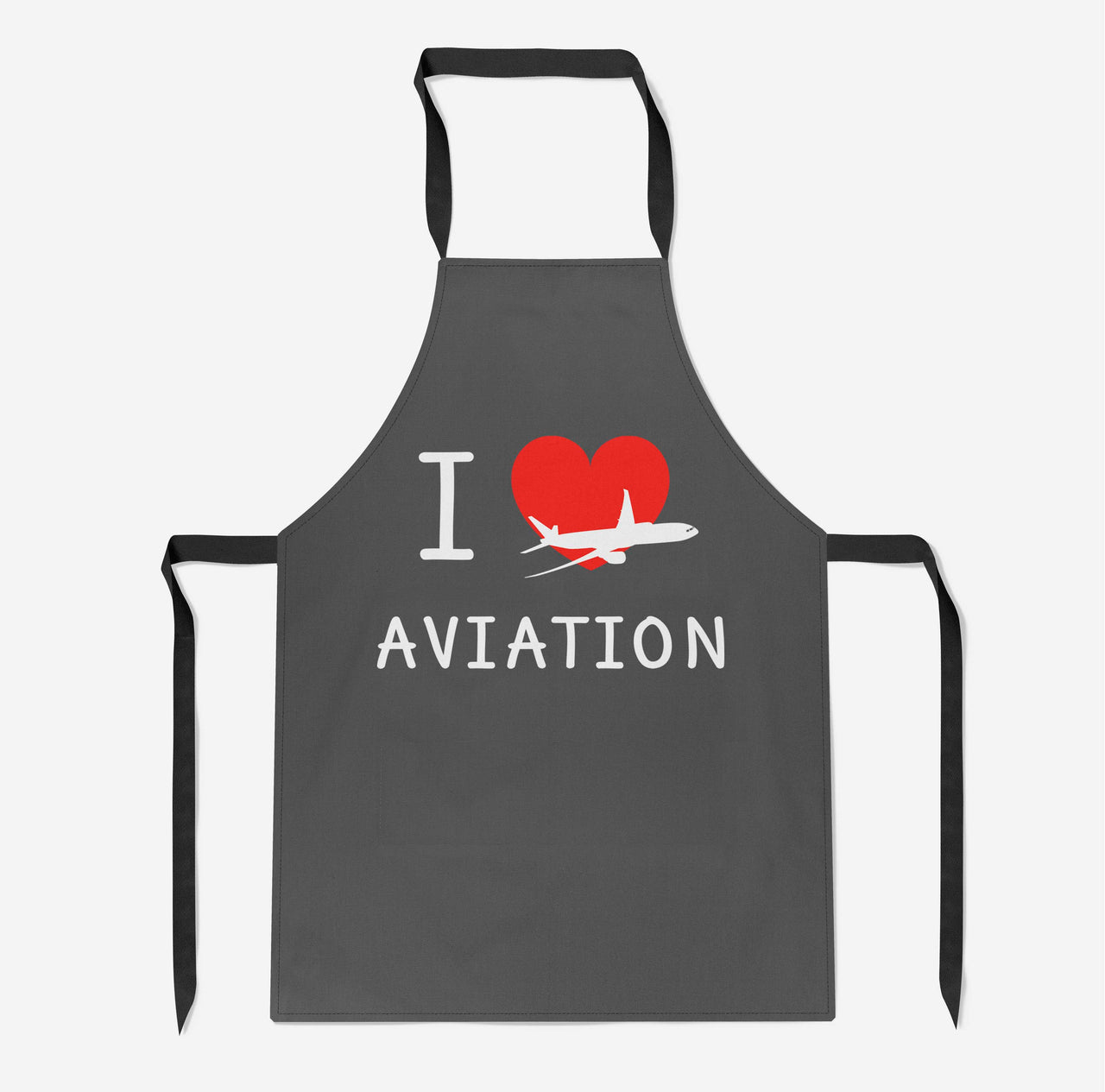 I Love Aviation Designed Kitchen Aprons