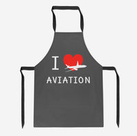 Thumbnail for I Love Aviation Designed Kitchen Aprons