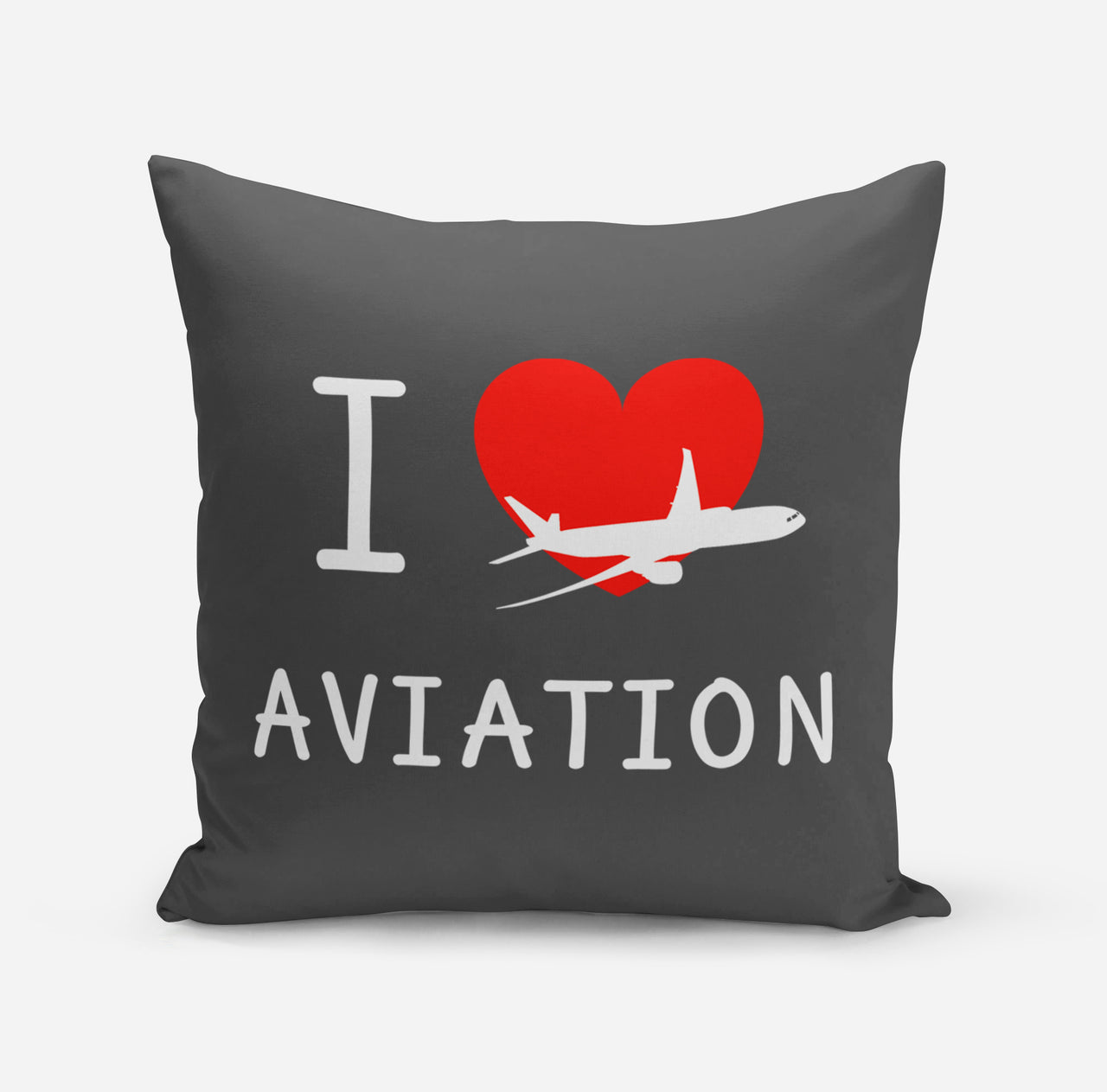 I Love Aviation Designed Pillows