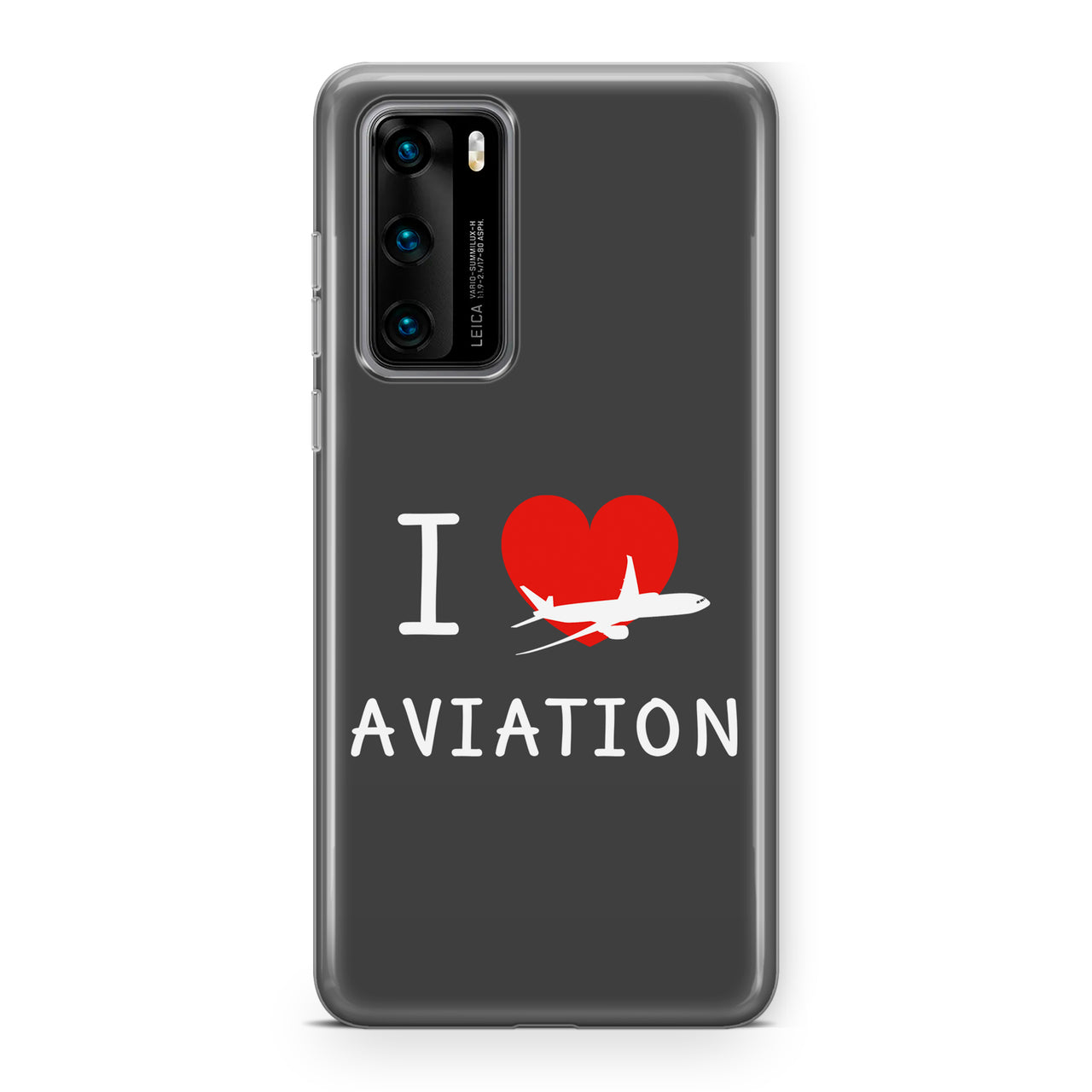 I Love Aviation Designed Huawei Cases