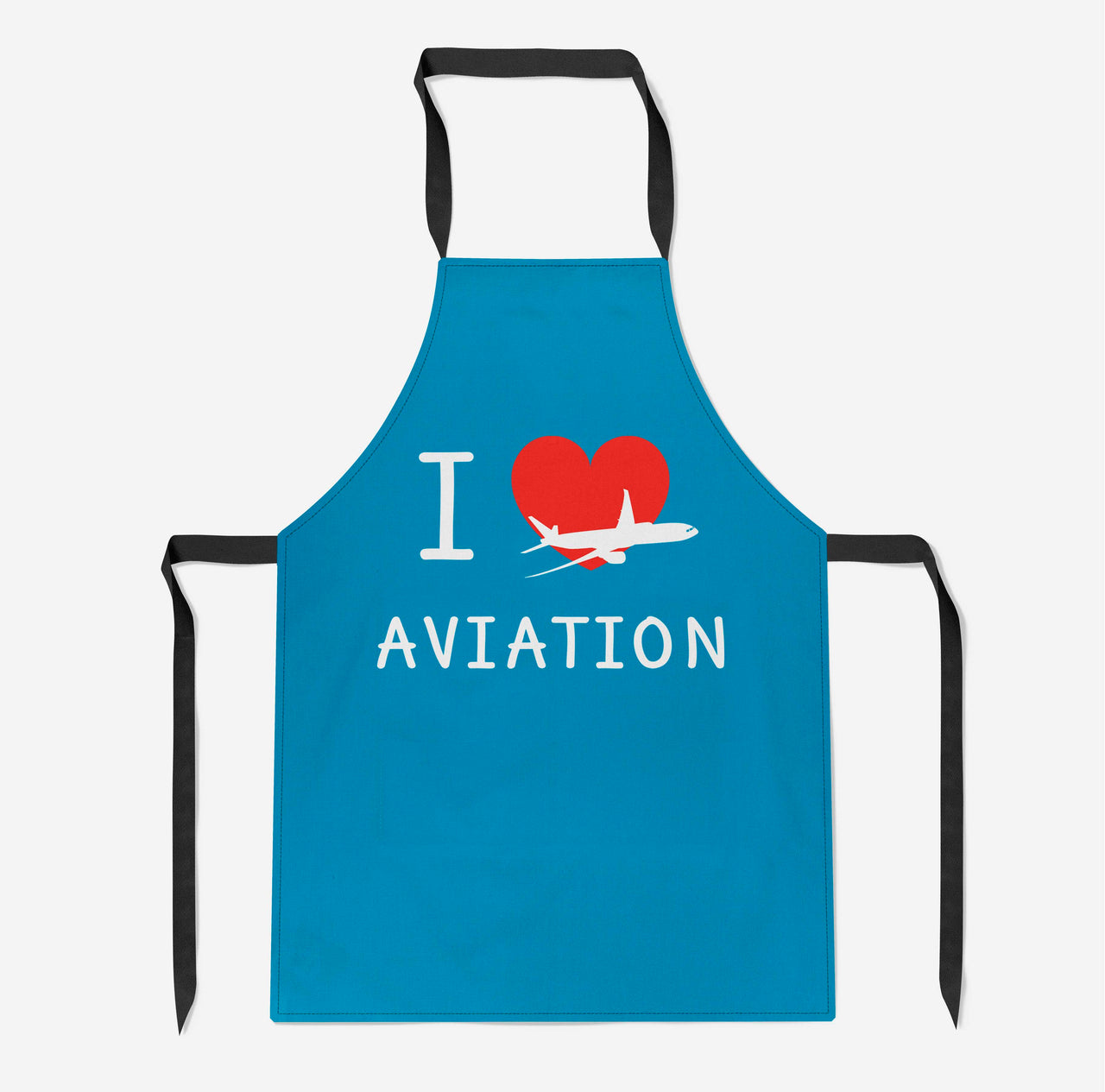 I Love Aviation Designed Kitchen Aprons