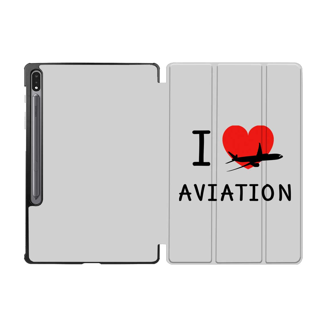 I Love Aviation Designed Samsung Tablet Cases