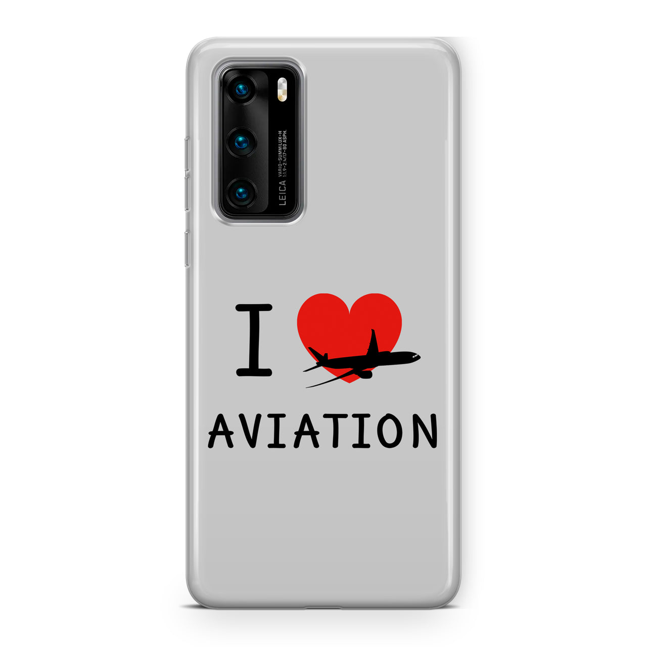 I Love Aviation Designed Huawei Cases