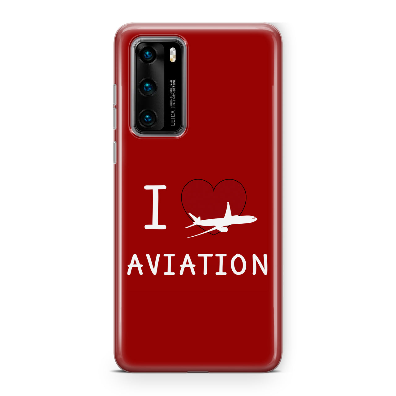 I Love Aviation Designed Huawei Cases