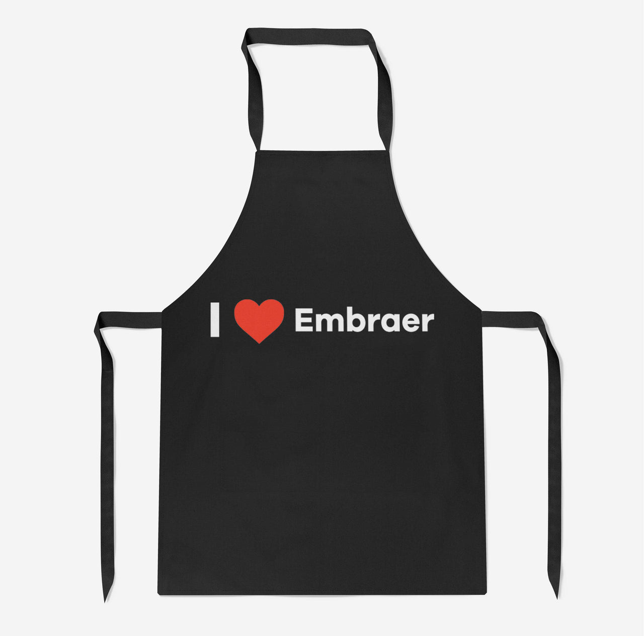 I Love Embraer Designed Kitchen Aprons