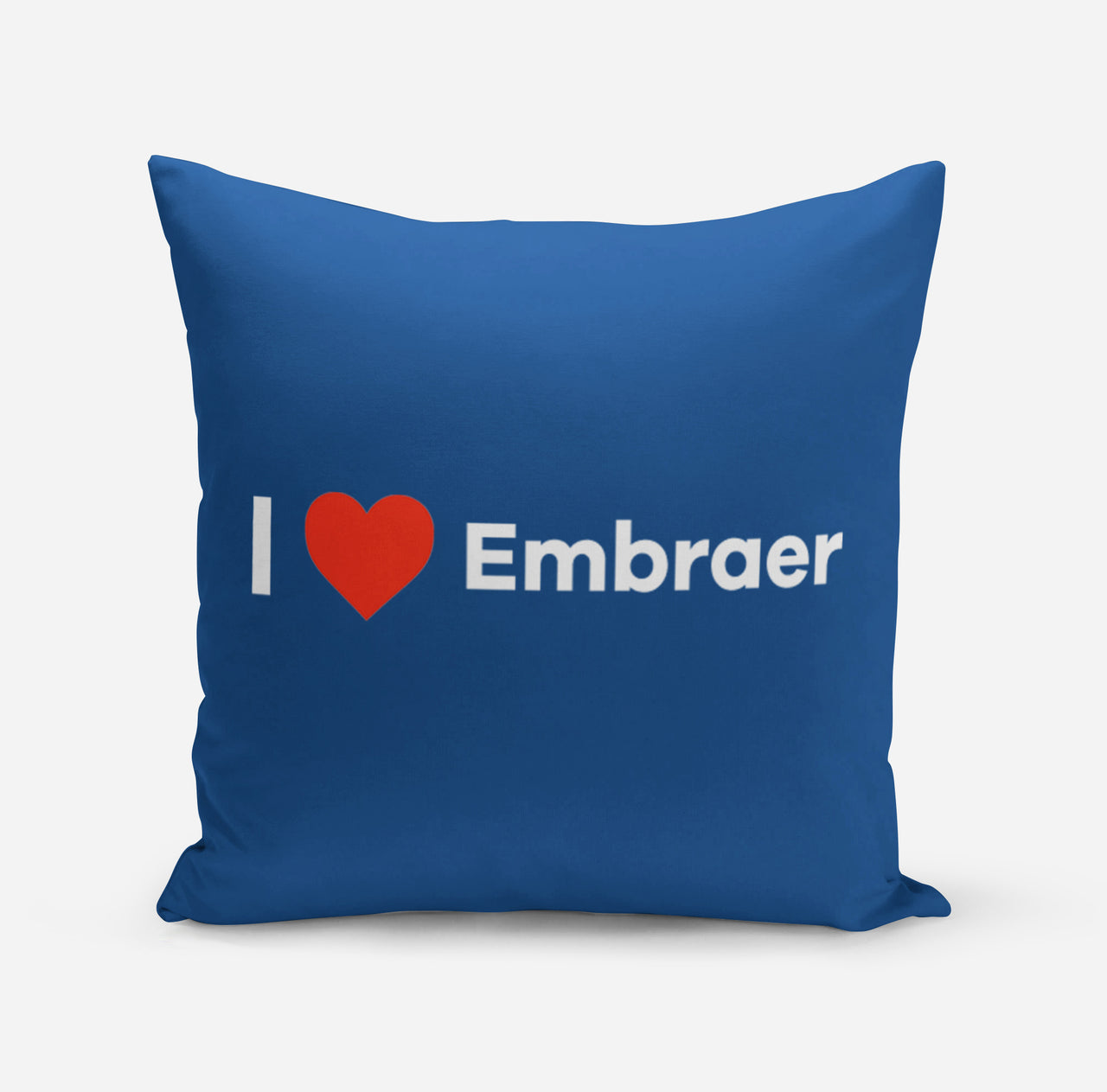 I Love Embraer Designed Pillows