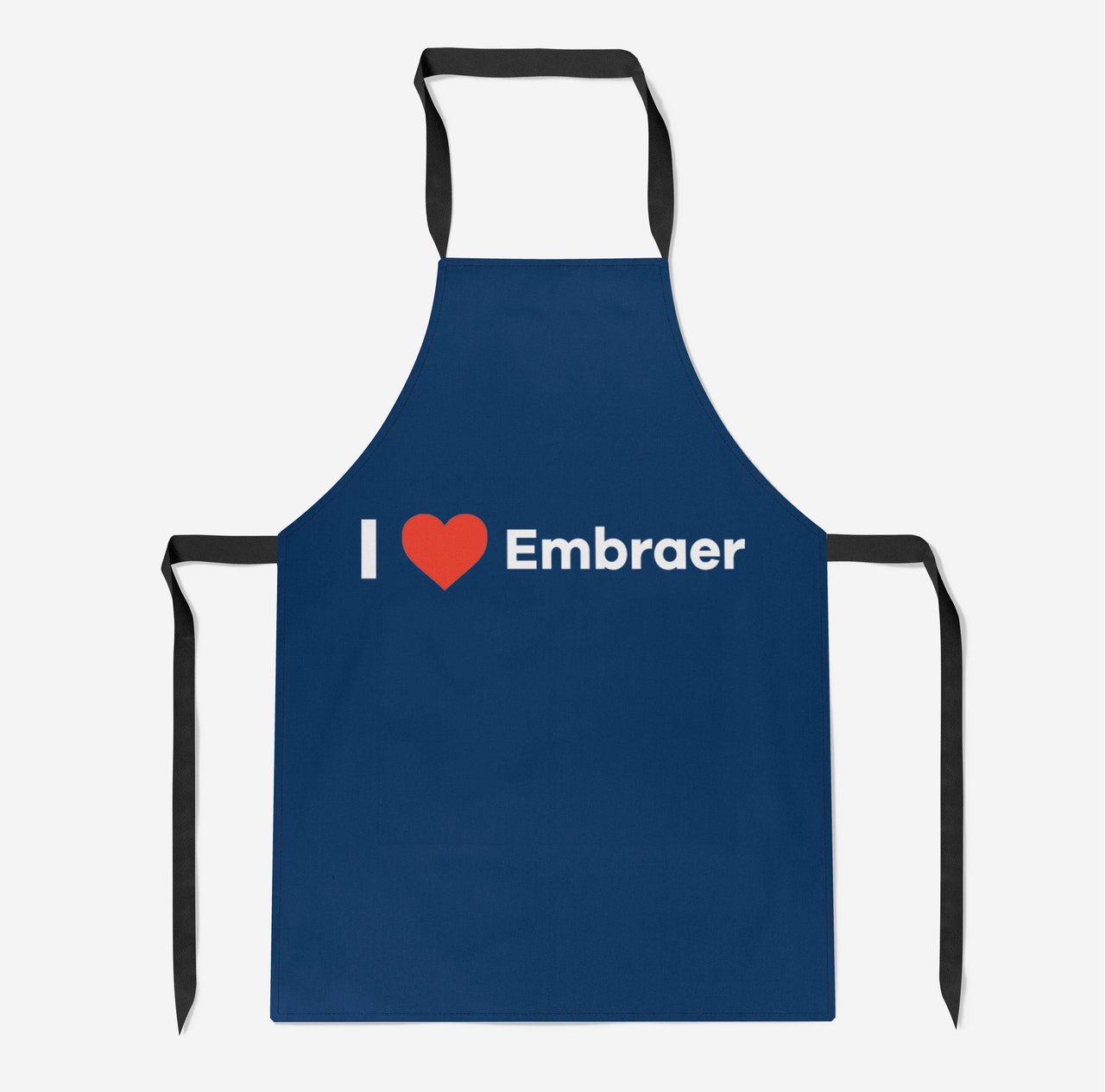 I Love Embraer Designed Kitchen Aprons