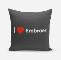 Thumbnail for I Love Embraer Designed Pillows