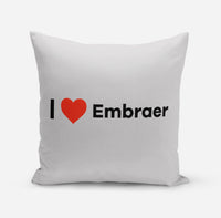 Thumbnail for I Love Embraer Designed Pillows