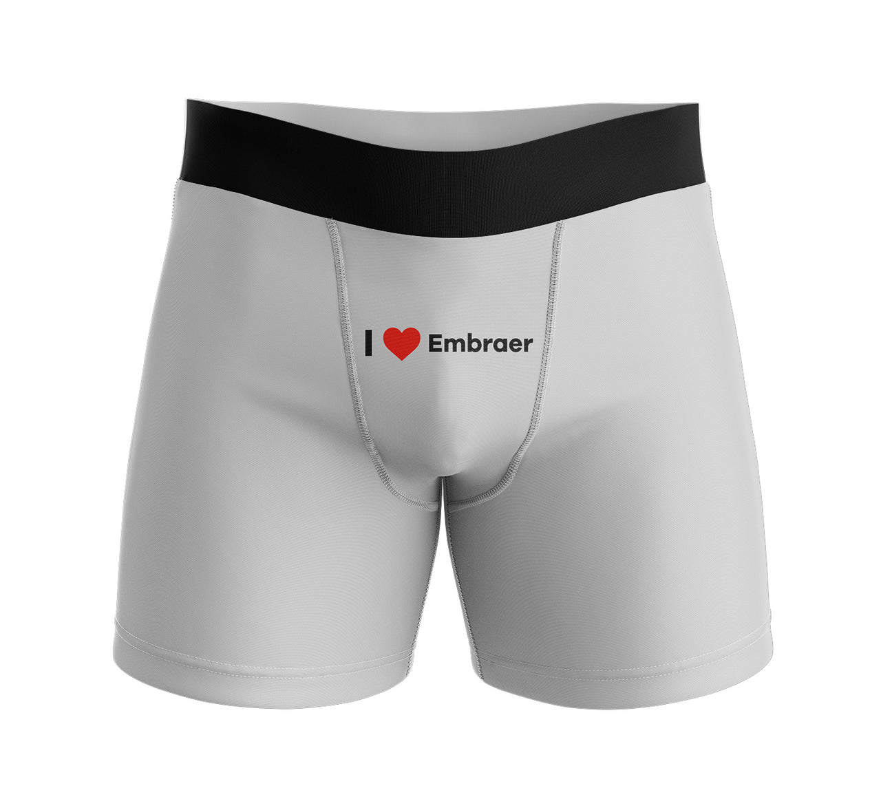 I Love Embraer Designed Men Boxers