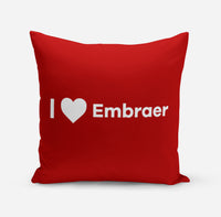 Thumbnail for I Love Embraer Designed Pillows