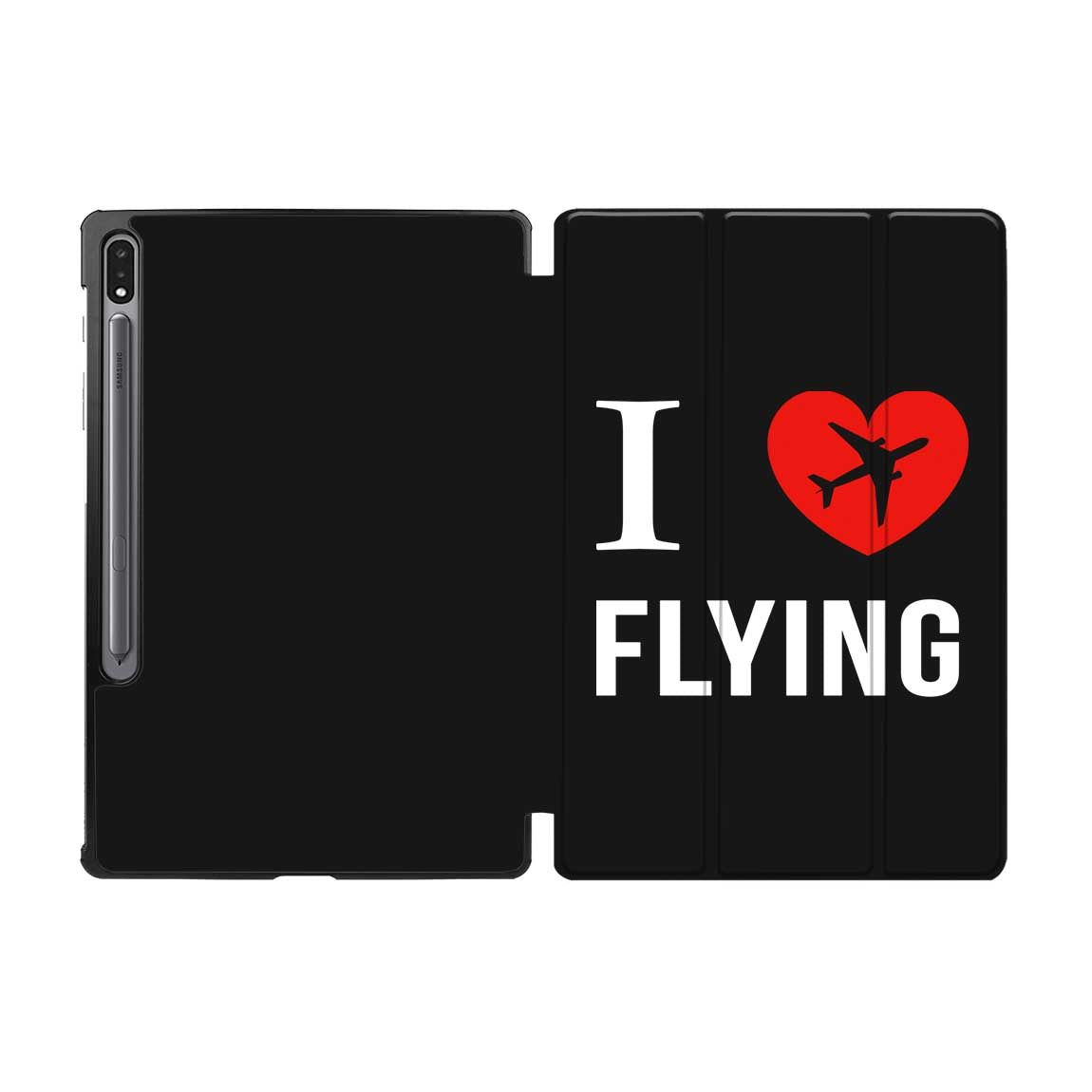 I Love Flying Designed Samsung Tablet Cases