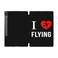 Thumbnail for I Love Flying Designed Samsung Tablet Cases