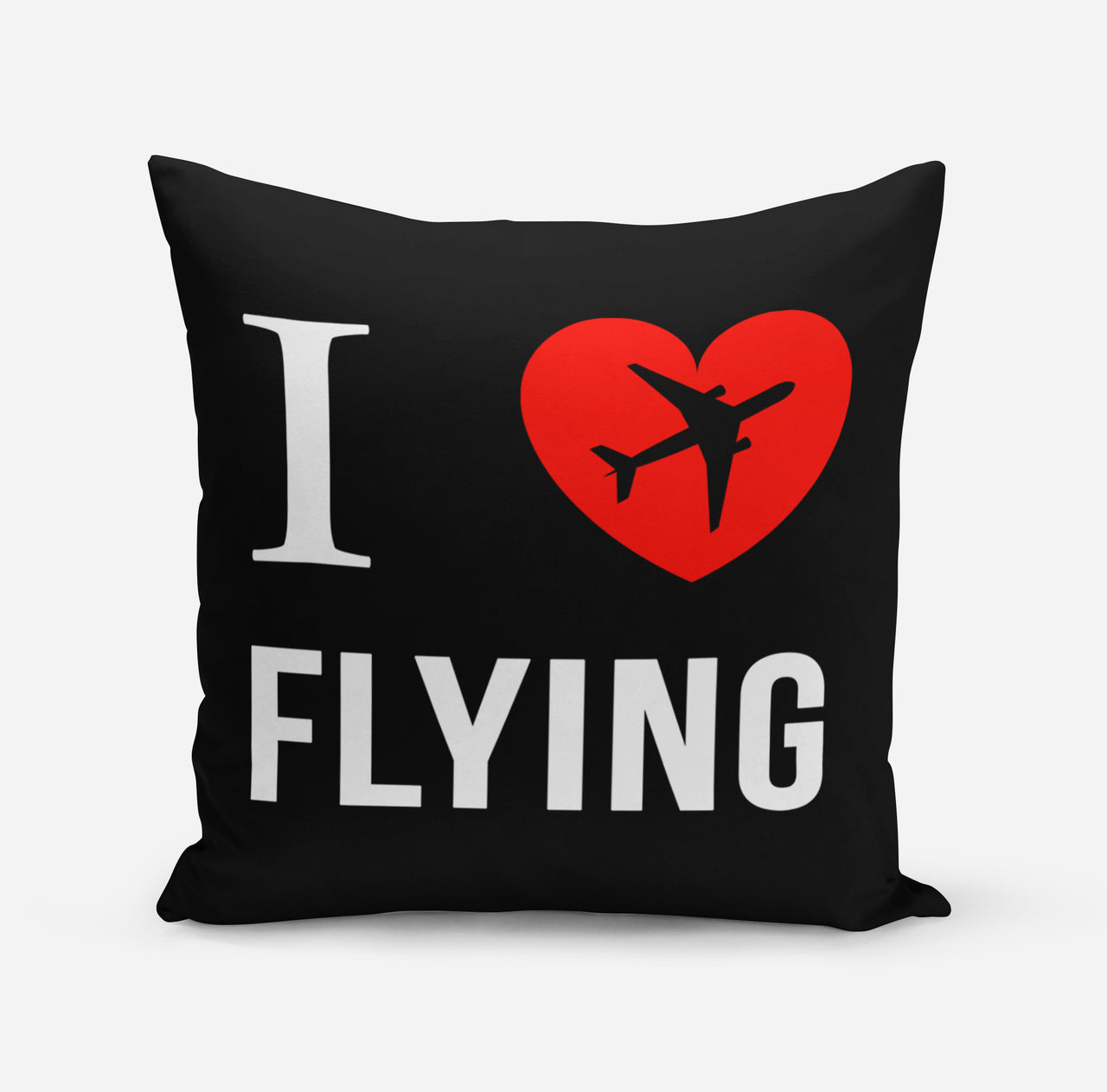 I Love Flying Designed Pillows