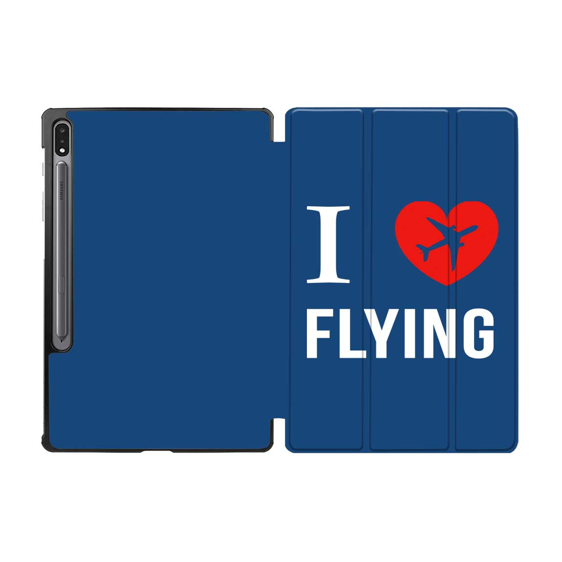 I Love Flying Designed Samsung Tablet Cases