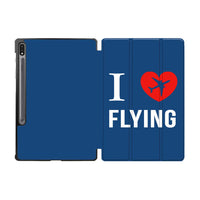 Thumbnail for I Love Flying Designed Samsung Tablet Cases