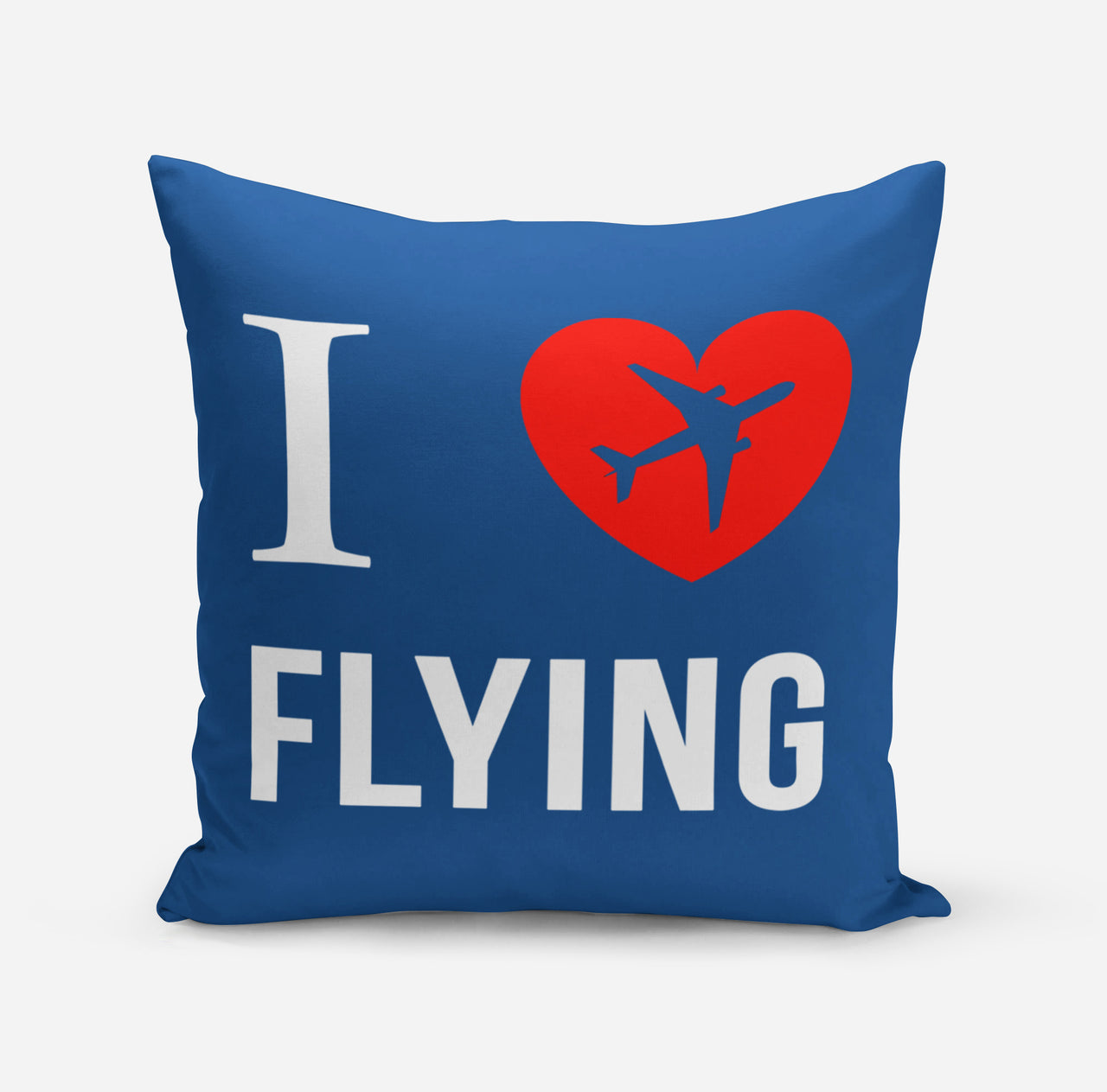 I Love Flying Designed Pillows