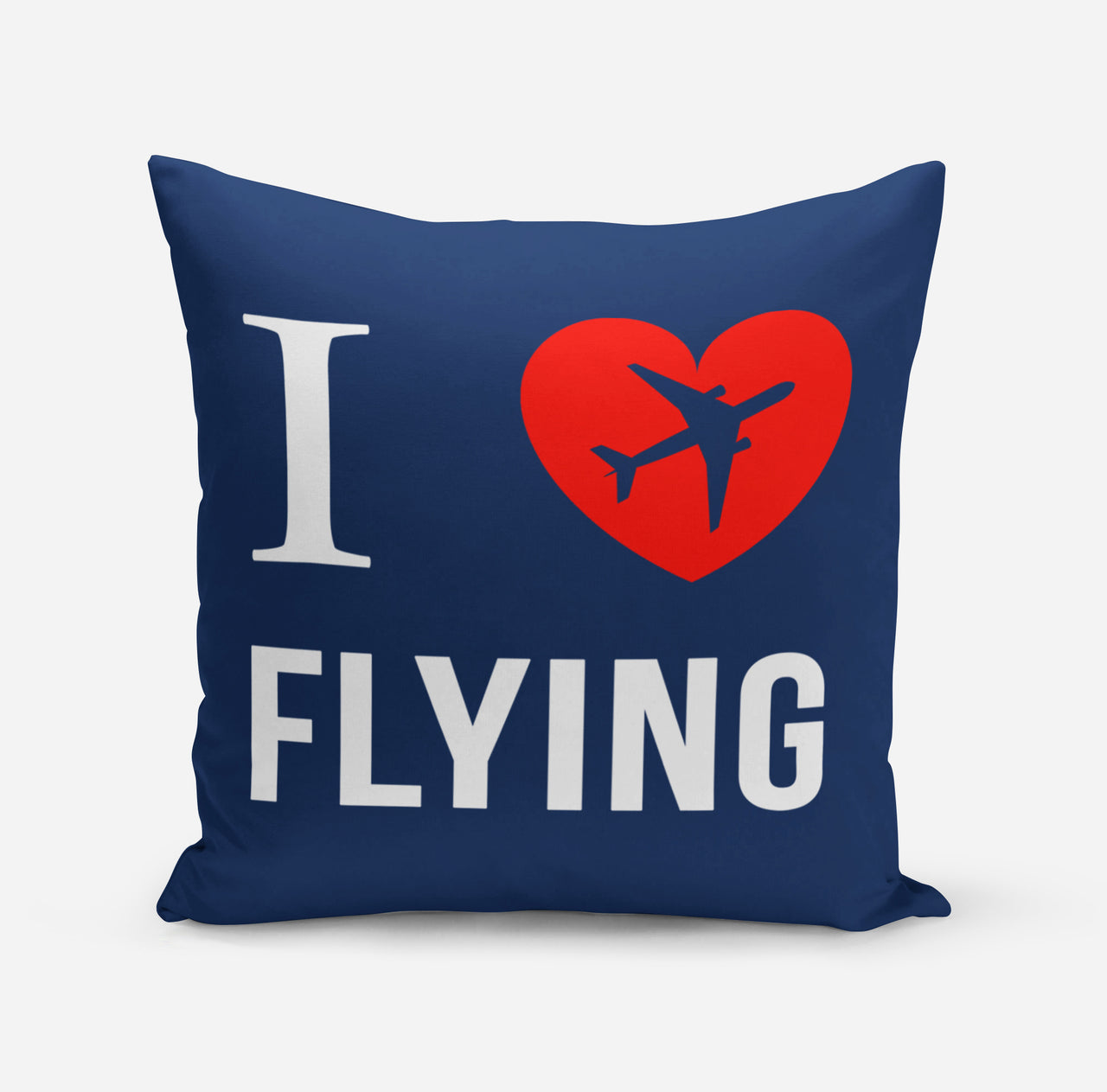 I Love Flying Designed Pillows