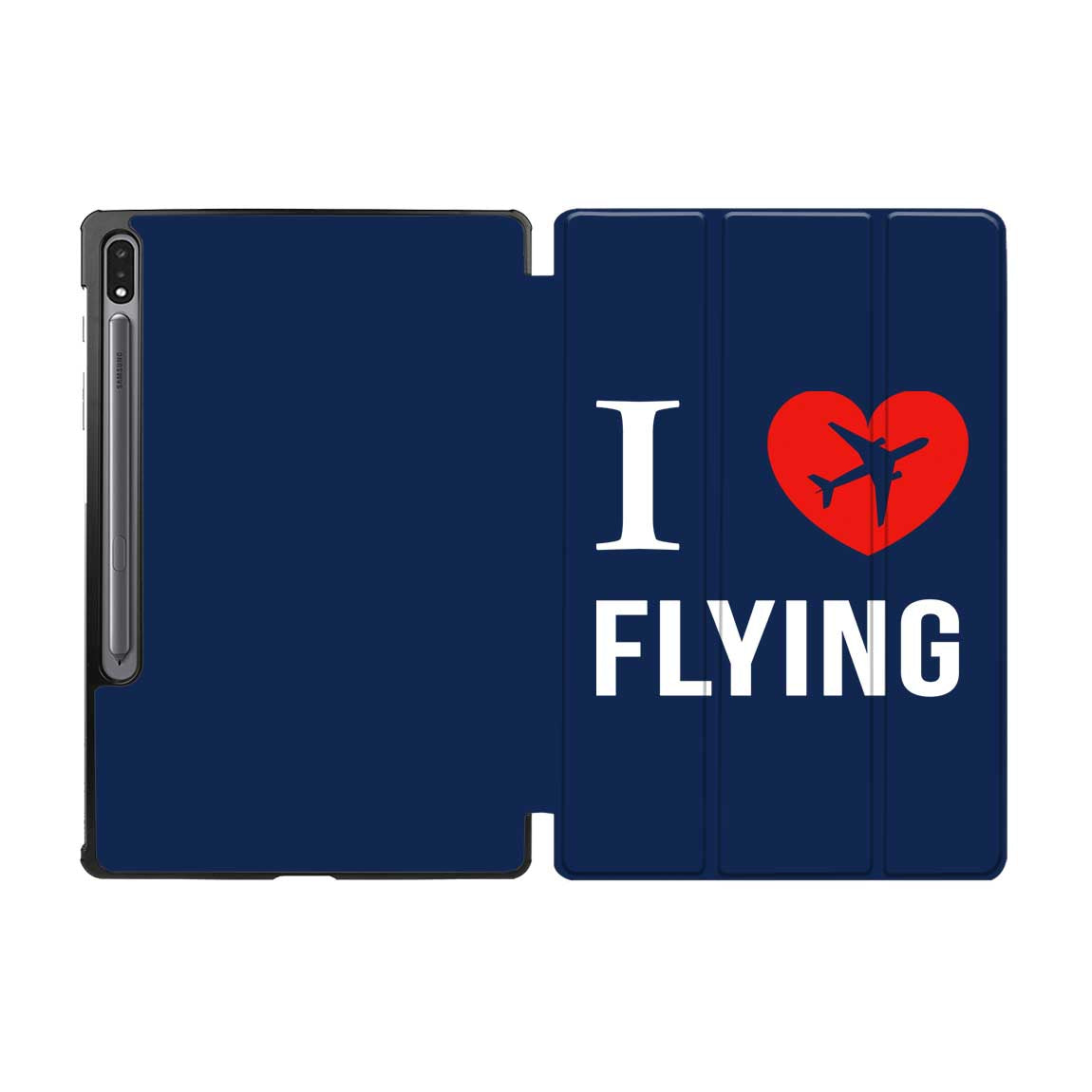 I Love Flying Designed Samsung Tablet Cases