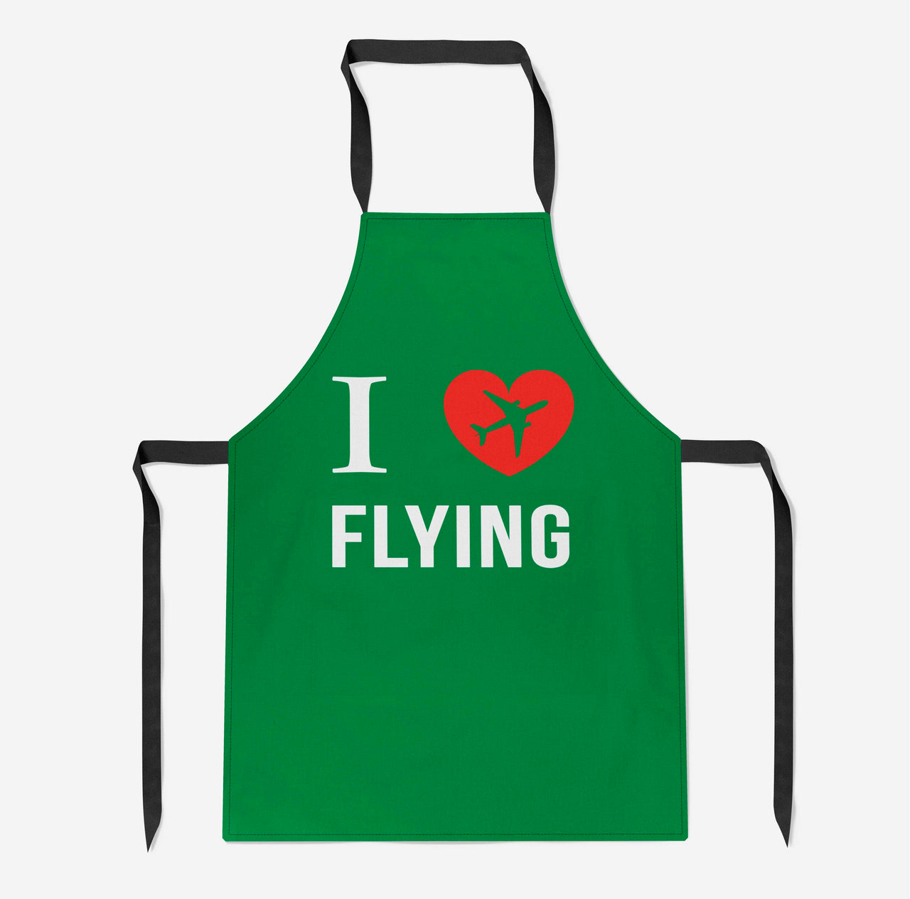 I Love Flying Designed Kitchen Aprons