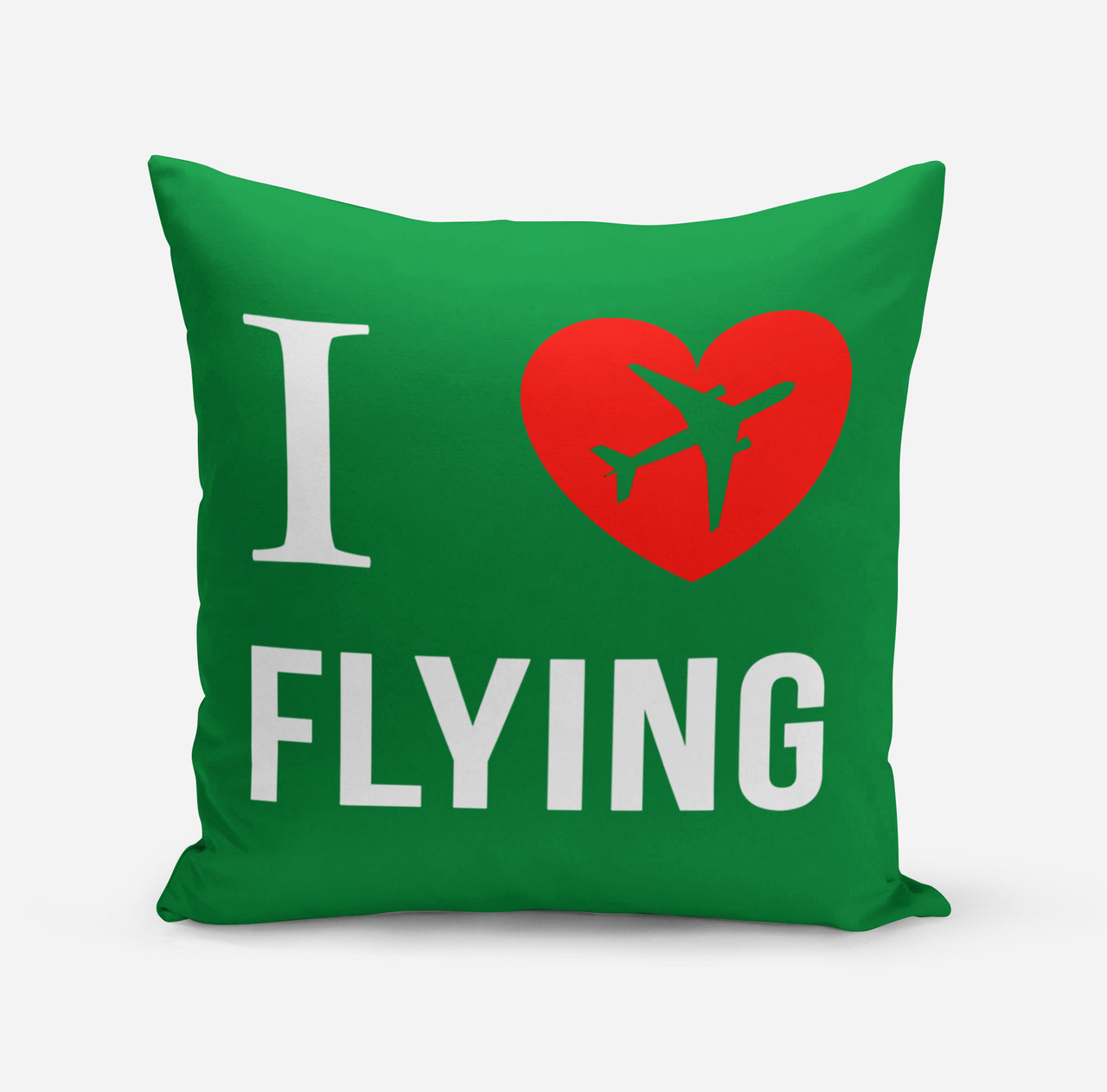 I Love Flying Designed Pillows