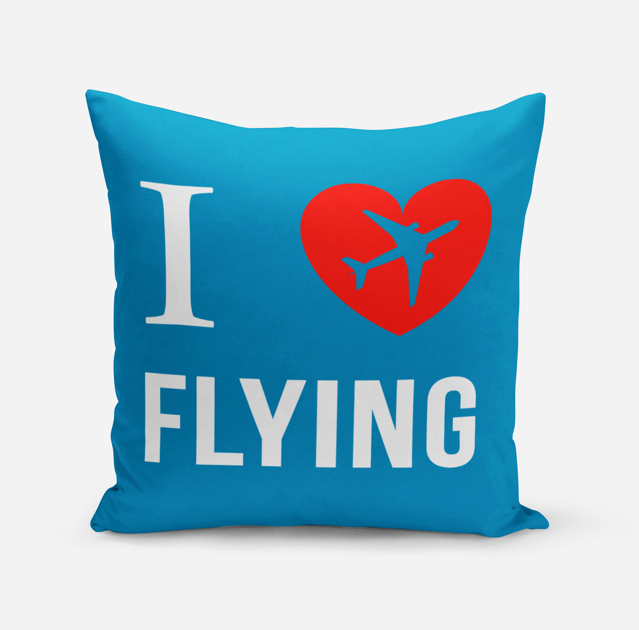 I Love Flying Designed Pillows