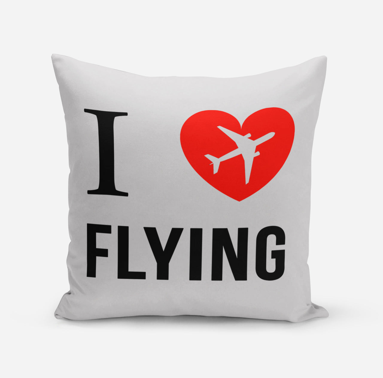 I Love Flying Designed Pillows