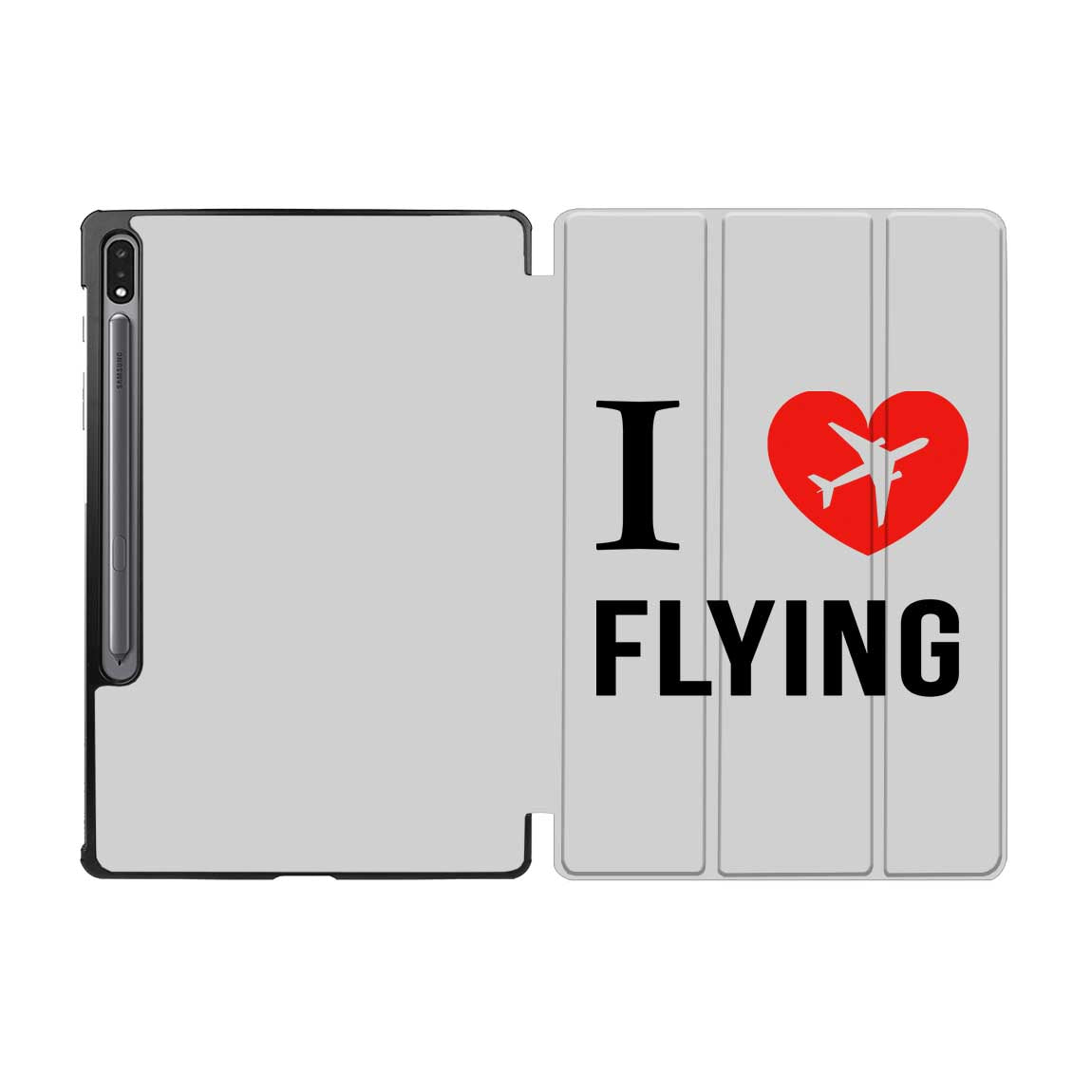 I Love Flying Designed Samsung Tablet Cases