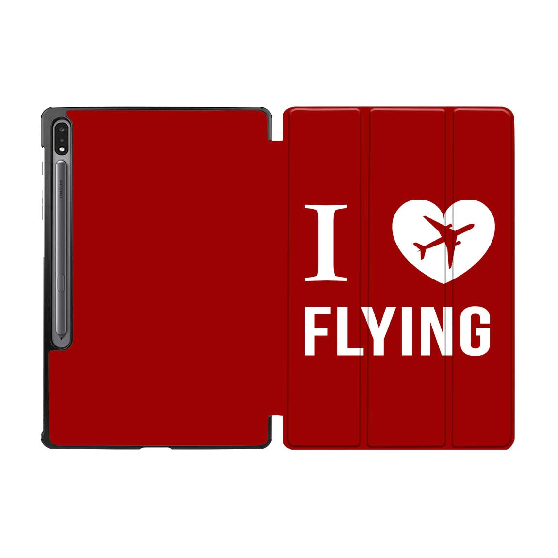 I Love Flying Designed Samsung Tablet Cases