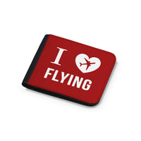 Thumbnail for I Love Flying Designed Wallets