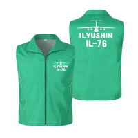 Thumbnail for ILyushin IL-76 & Plane Designed Thin Style Vests