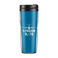 Thumbnail for ILyushin IL-76 & Plane Designed Travel Mugs