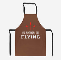 Thumbnail for I'D Rather Be Flying Designed Kitchen Aprons