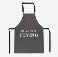 Thumbnail for I'D Rather Be Flying Designed Kitchen Aprons