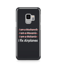 Thumbnail for I Fix Airplanes Designed Samsung J Cases