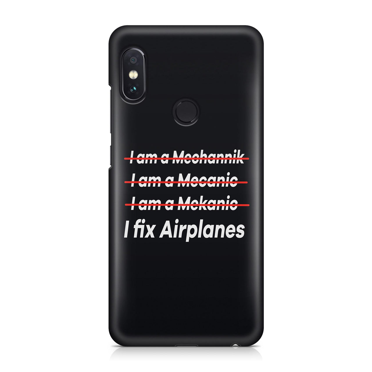 I Fix Airplanes Designed Xiaomi Cases