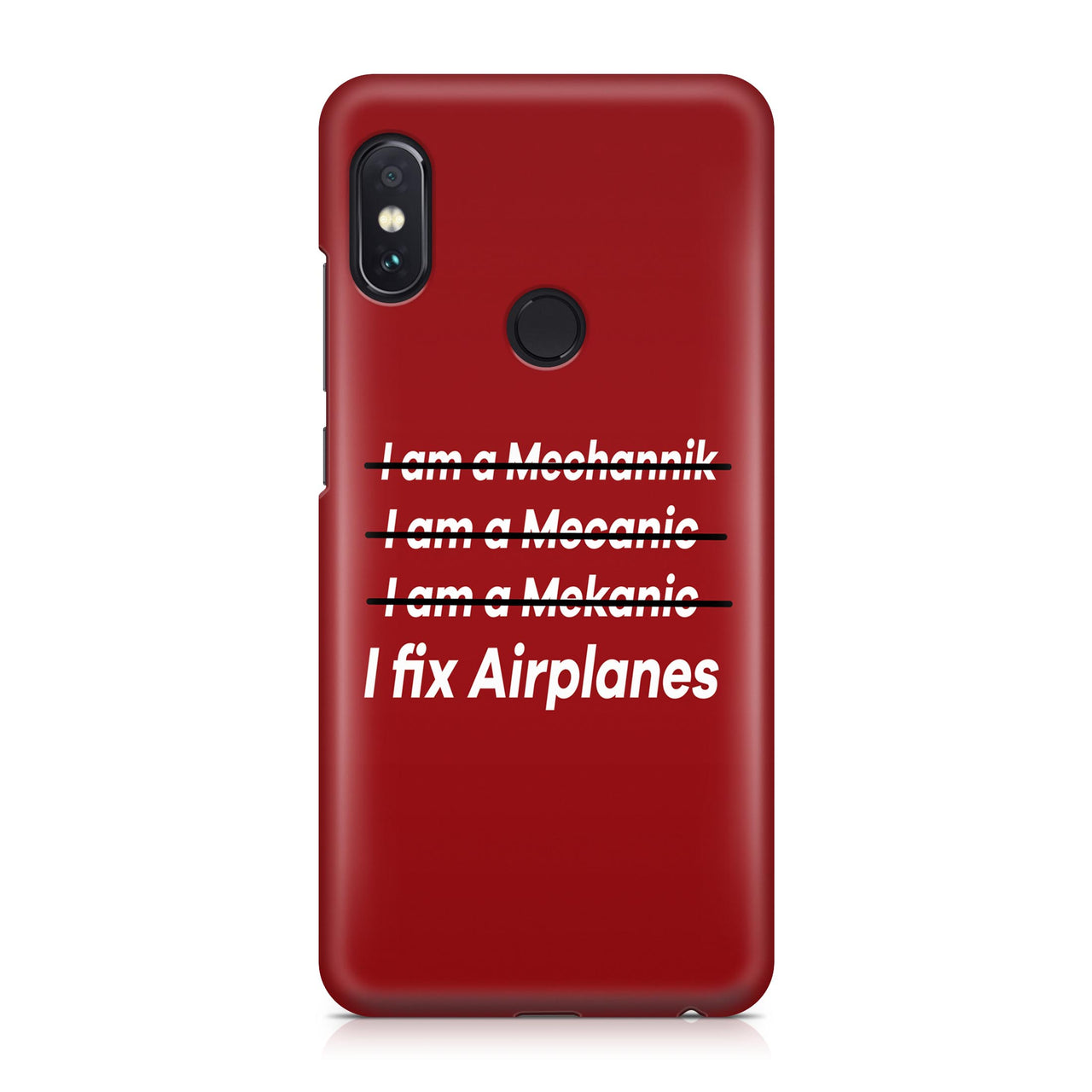 I Fix Airplanes Designed Xiaomi Cases