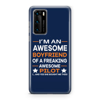 Thumbnail for I am an Awesome Boyfriend Designed Huawei Cases