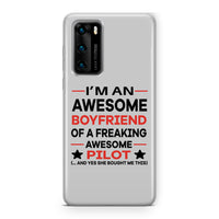 Thumbnail for I am an Awesome Boyfriend Designed Huawei Cases