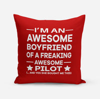 Thumbnail for I am an Awesome Boyfriend Designed Pillows