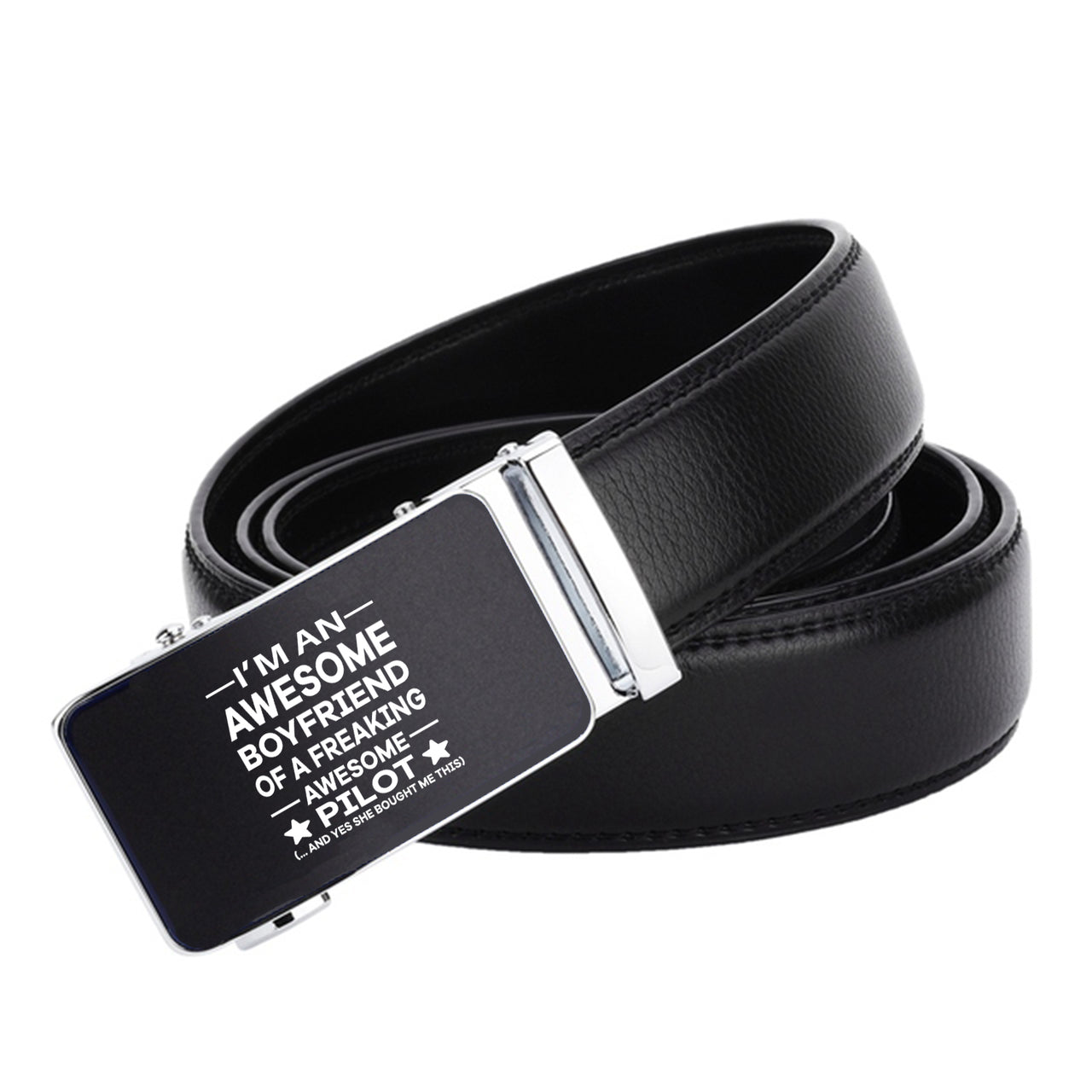 I am an Awesome Boyfriend Designed Men Belts