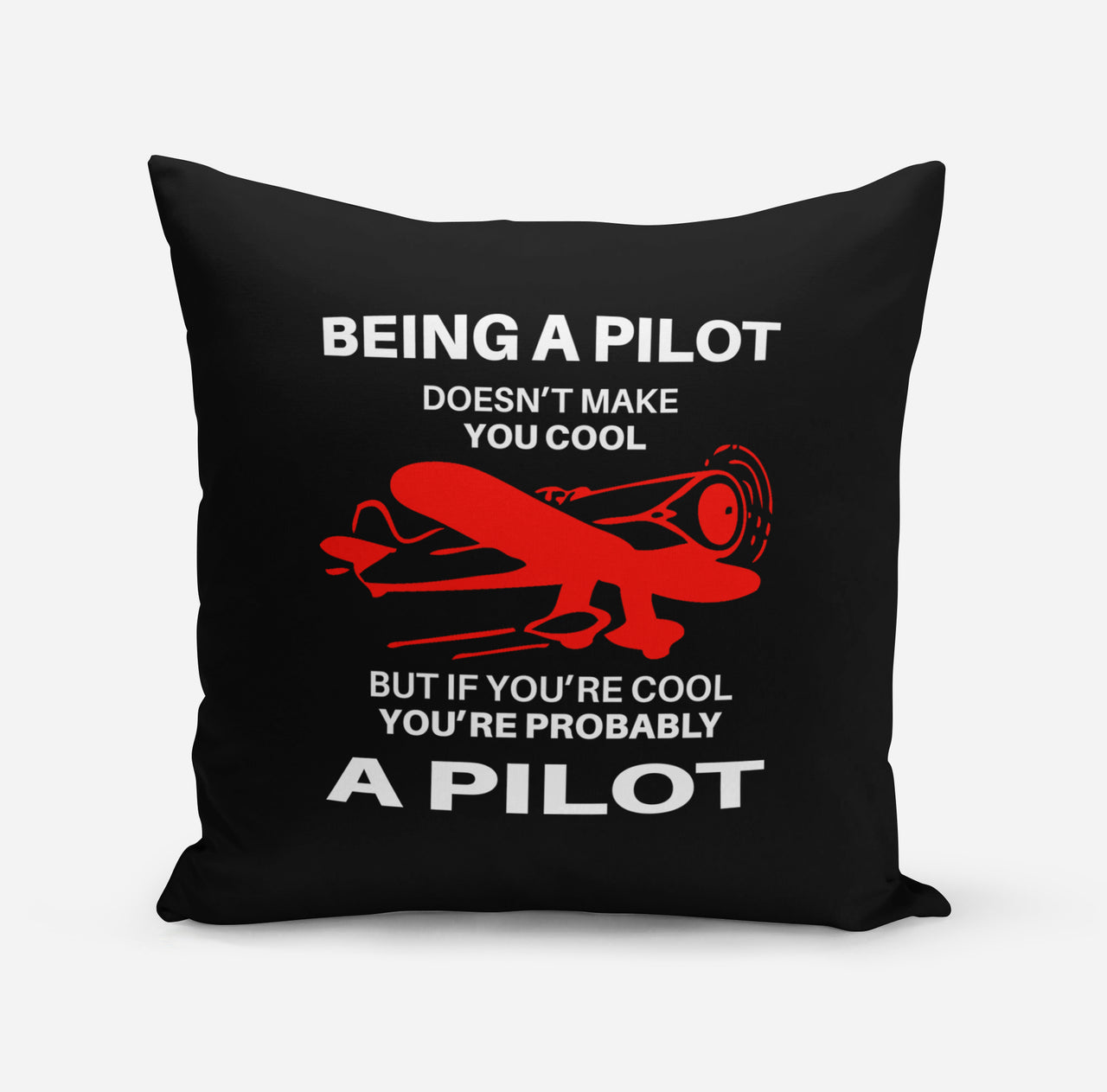 If You're Cool You're Probably a Pilot Designed Pillows