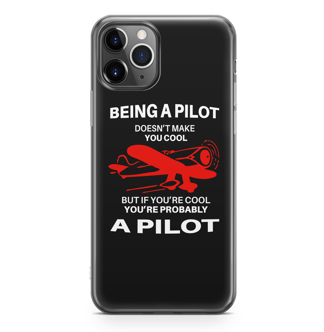 If You're Cool You're Probably a Pilot Designed iPhone Cases