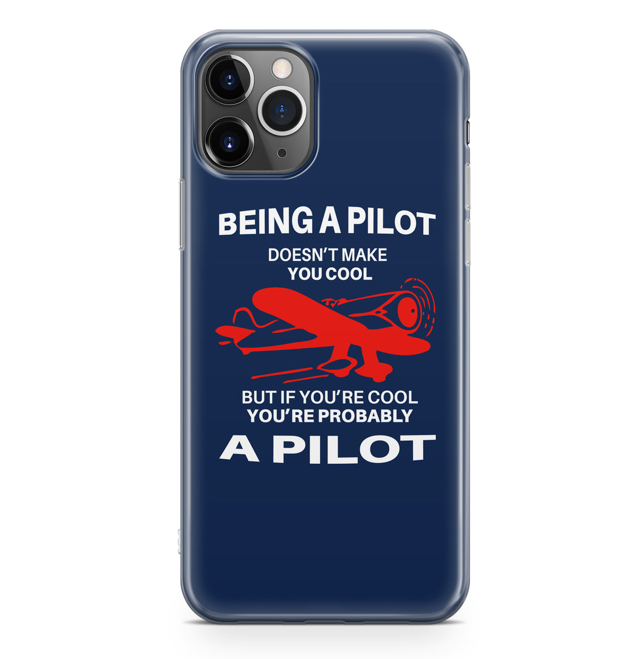 If You're Cool You're Probably a Pilot Designed iPhone Cases