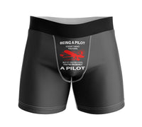 Thumbnail for If You're Cool You're Probably a Pilot Designed Men Boxers