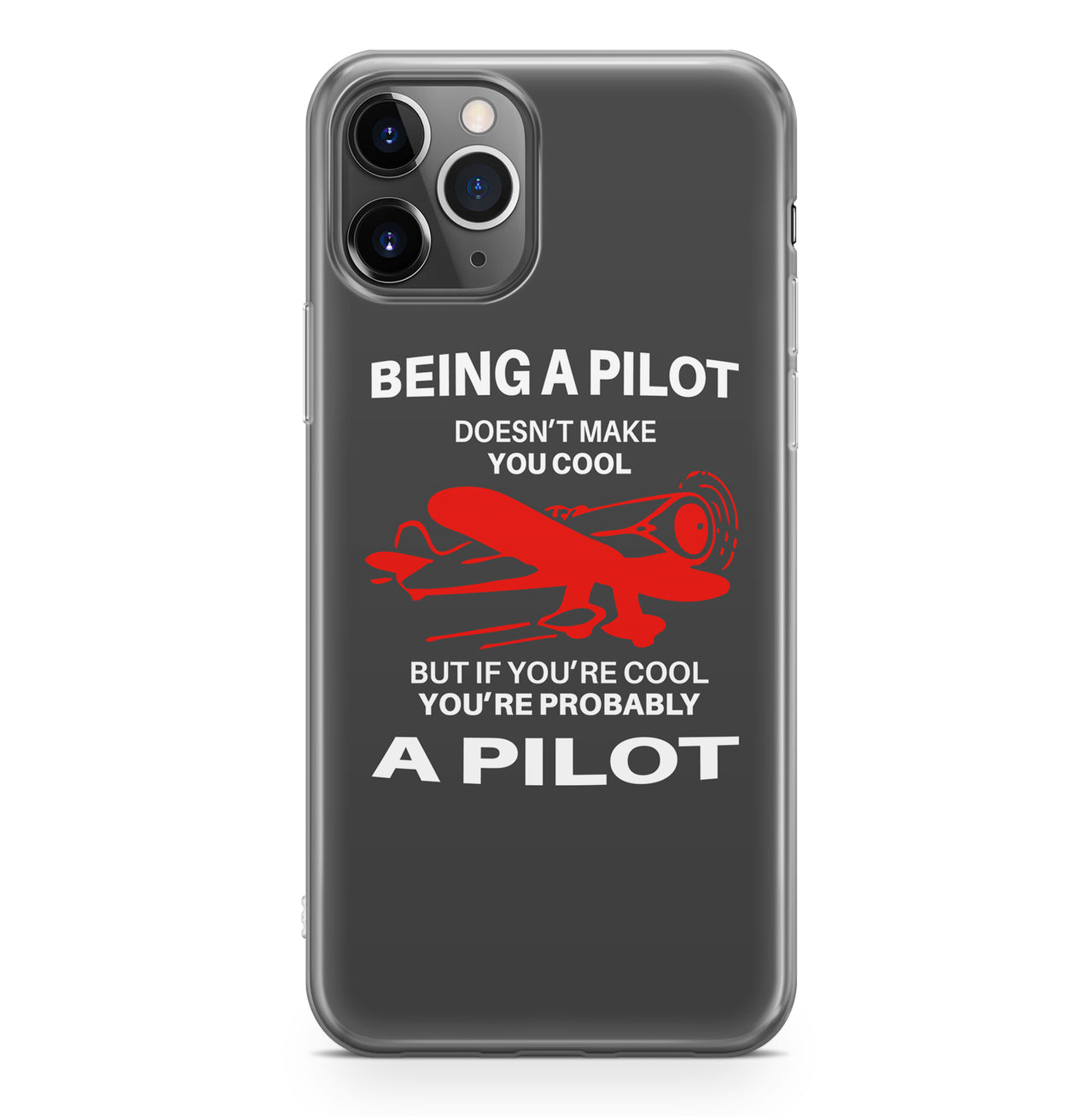 If You're Cool You're Probably a Pilot Designed iPhone Cases